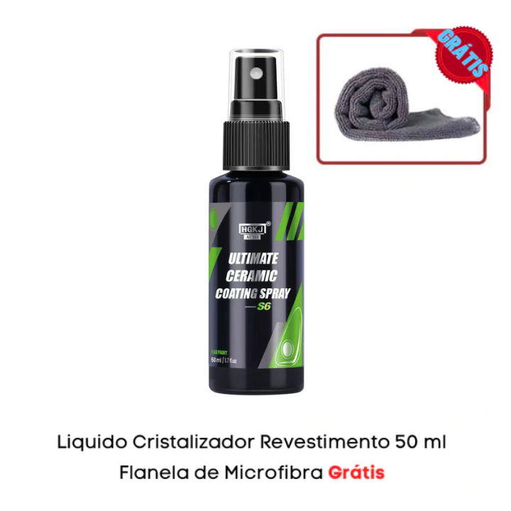 Liquido Cristalizador Revestimento Hidrofóbico Impermeabiliza a Pintura Do Carro