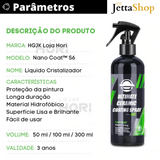 Liquido Cristalizador Revestimento Hidrofóbico Impermeabiliza a Pintura Do Carro
