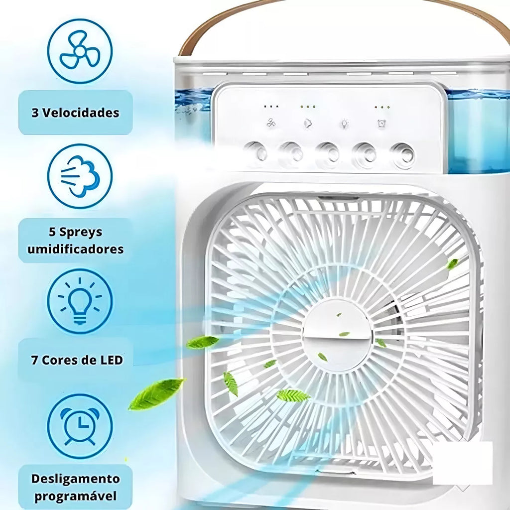 Climatizador 3 em 1- Frescor portátil- BREEZEMAX