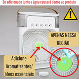 Climatizador 3 em 1- Frescor portátil- BREEZEMAX