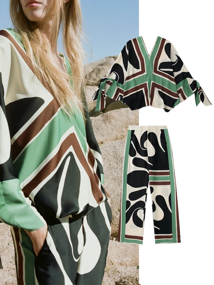 Conjunto Camisa morcego e calça zíper