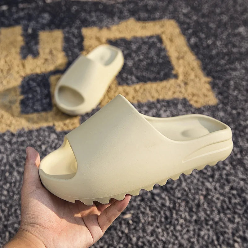 Sandália nas nuvens - conforto, beleza e maciez.